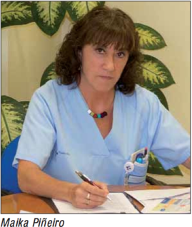 Maika Piñeiro. Supervisora de Urología del HU Donostia